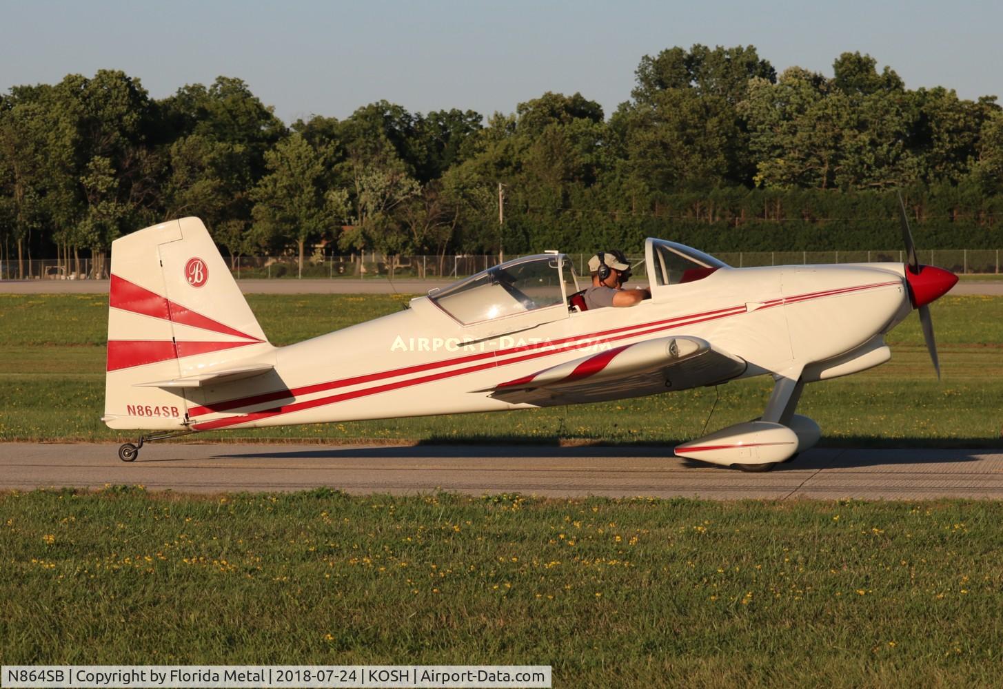 N864SB, 2006 Vans RV-7 C/N 71772, Vans RV-7