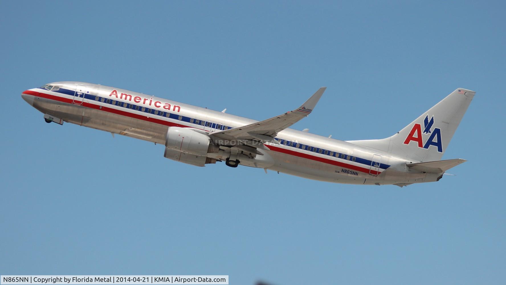 N865NN, 2010 Boeing 737-823 C/N 29554, American