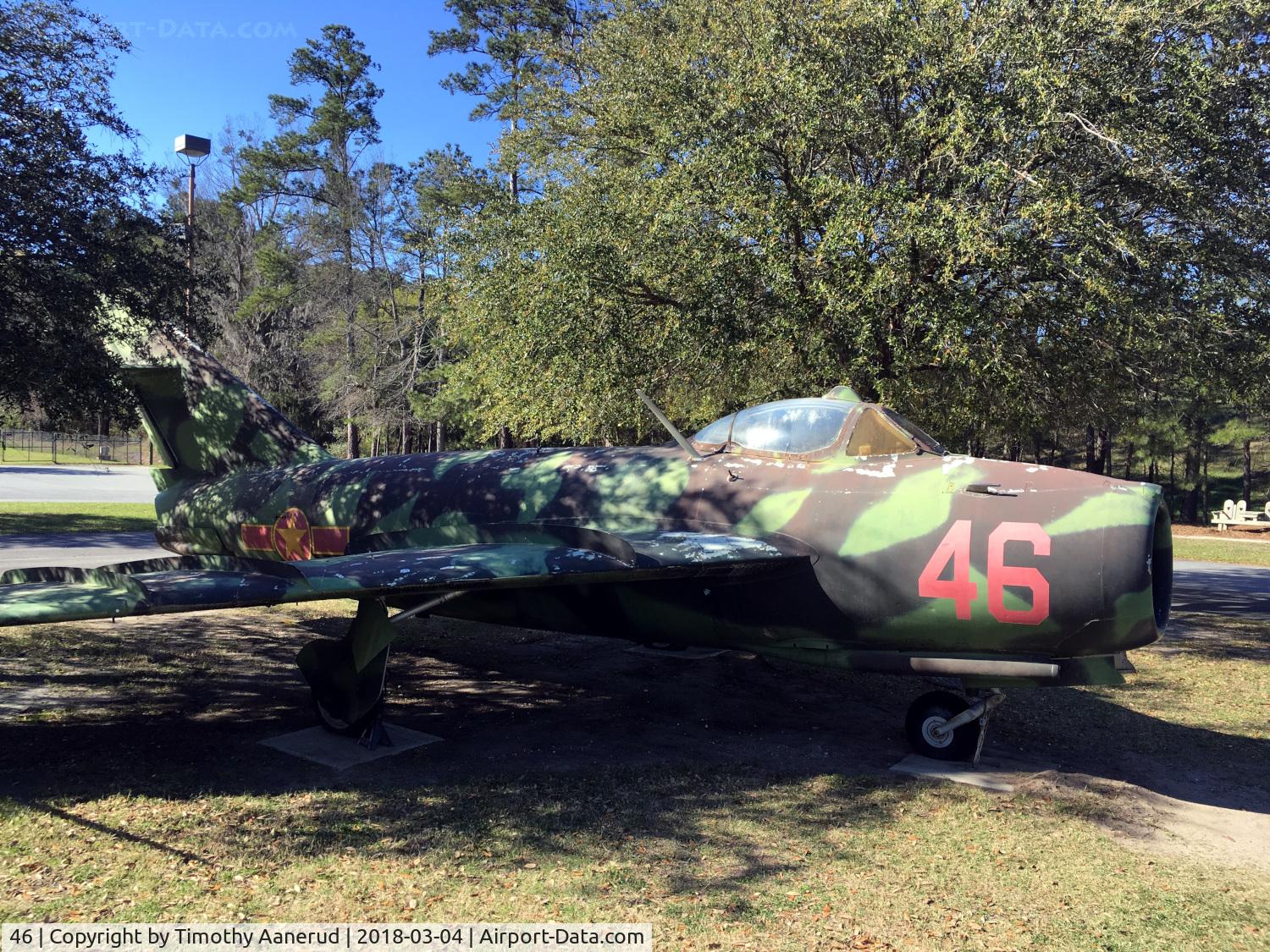 46, Mikoyan-Gurevich MiG-17A C/N 1589, 46, Mikoyan-Gurevich MiG-17A, C/N: 1589
