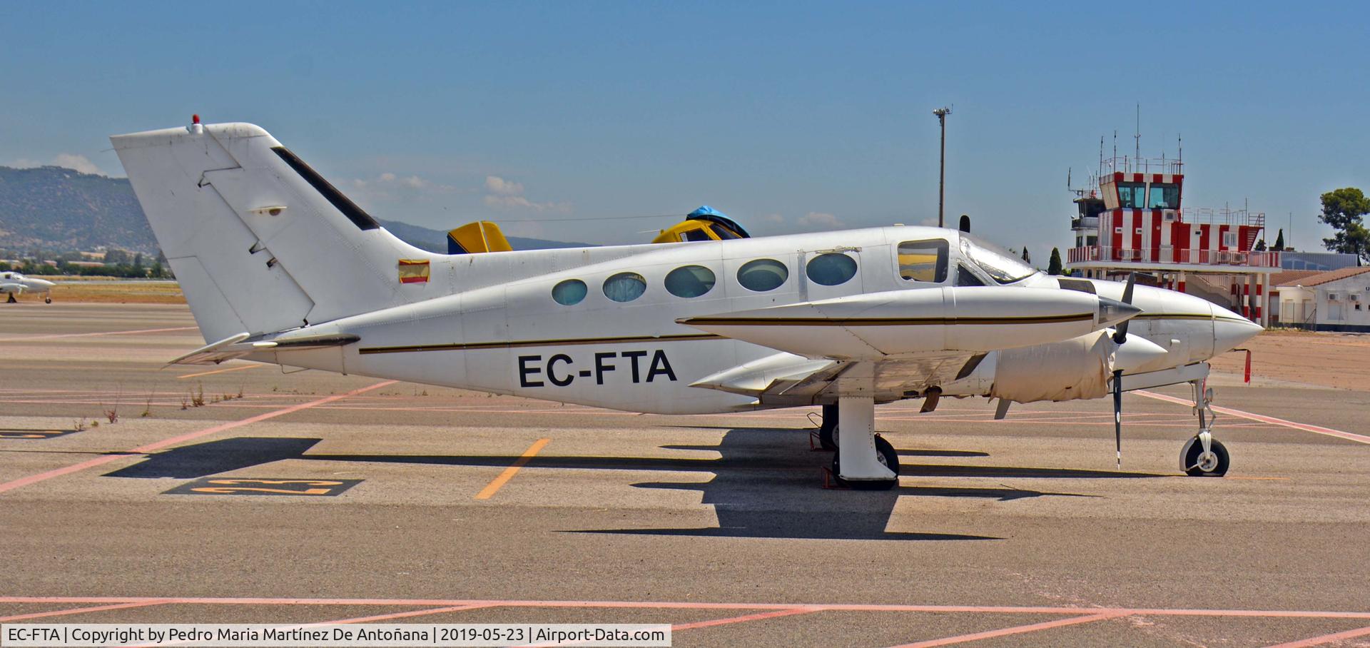 EC-FTA, 1975 Cessna 414 Chancellor Chancellor C/N 414-0647, Aeropuerto de Córdoba - Spain