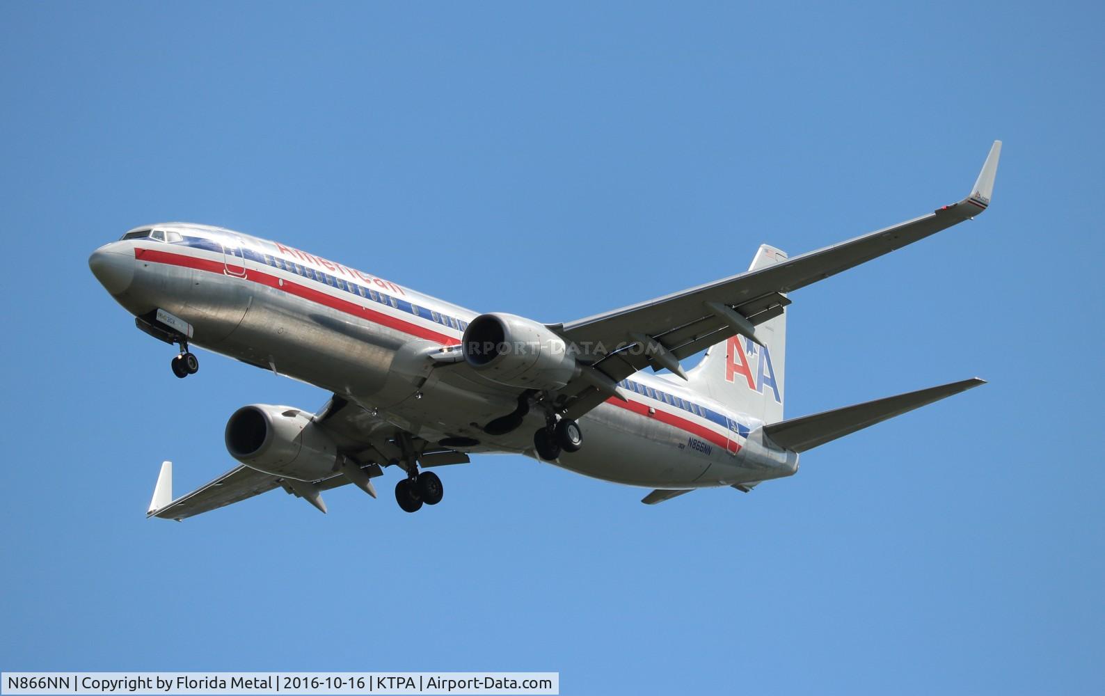 N866NN, 2010 Boeing 737-823 C/N 40584, American
