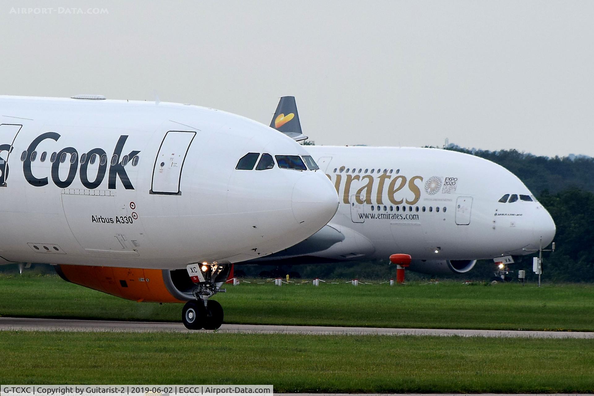 G-TCXC, 2008 Airbus A330-243 C/N 0967, At Manchester