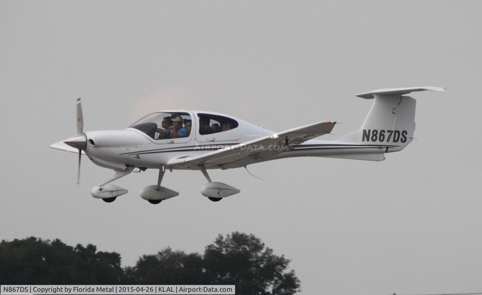 N867DS, 2007 Diamond DA-40 Diamond Star C/N 40.867, Diamond DA-40
