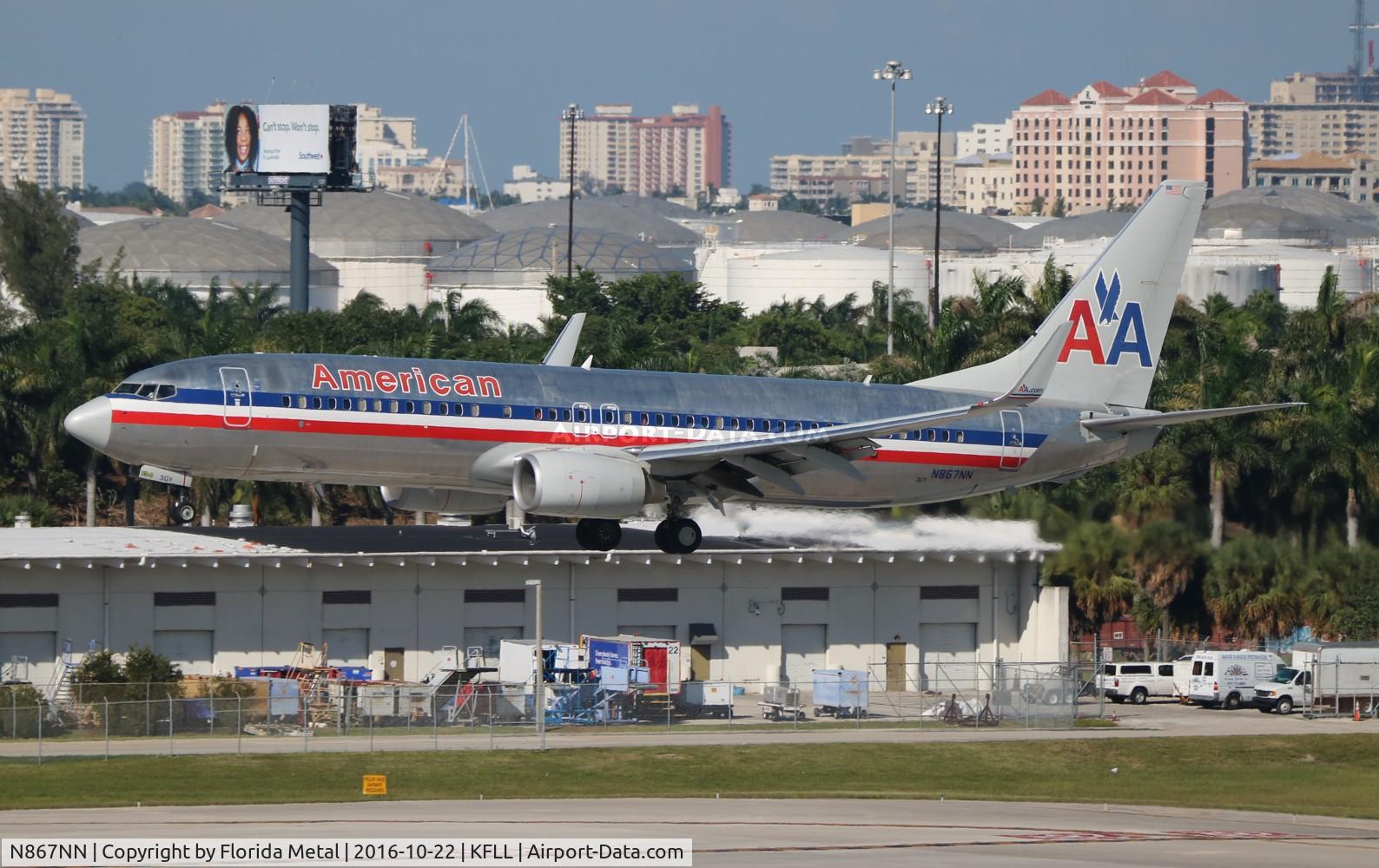 N867NN, 2011 Boeing 737-823 C/N 40762, American