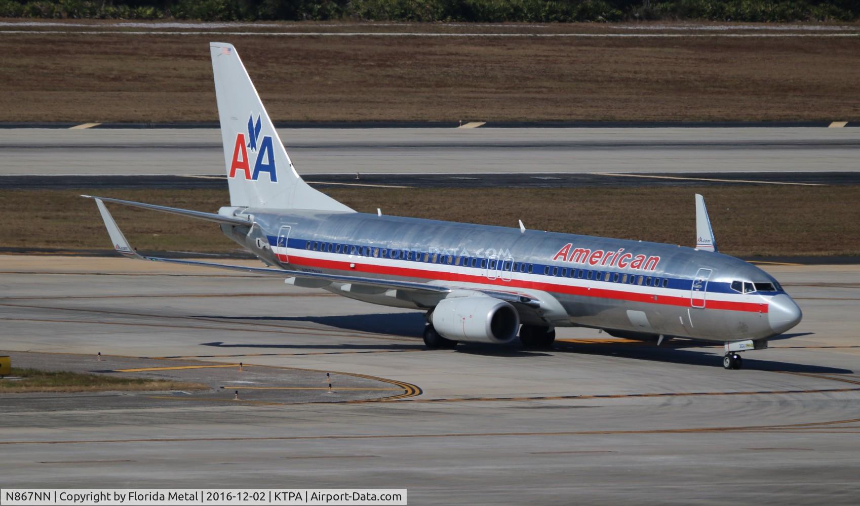N867NN, 2011 Boeing 737-823 C/N 40762, American