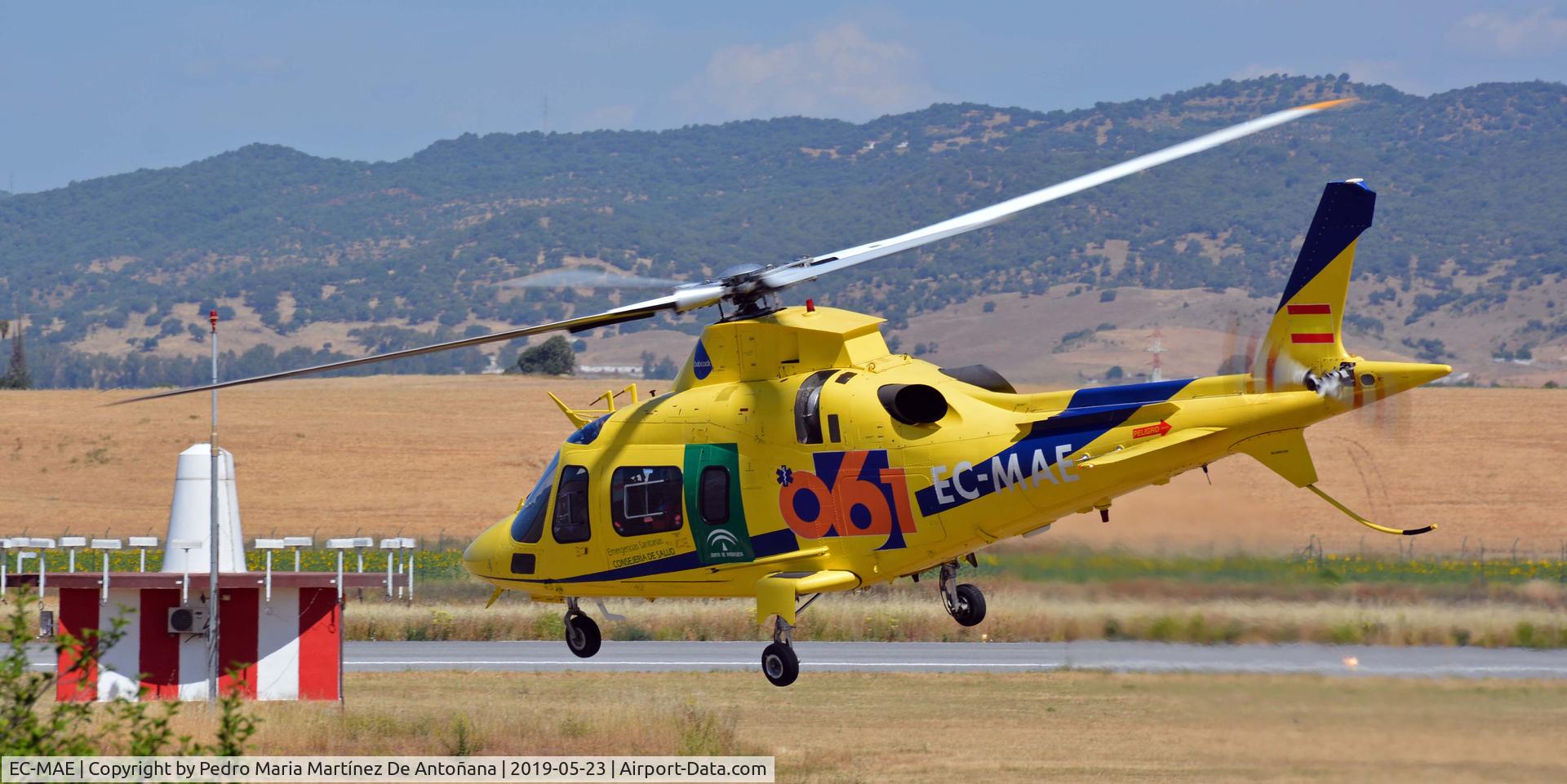 EC-MAE, Agusta A-109E Power C/N 11619, Aeropuerto de Córdoba - Spain