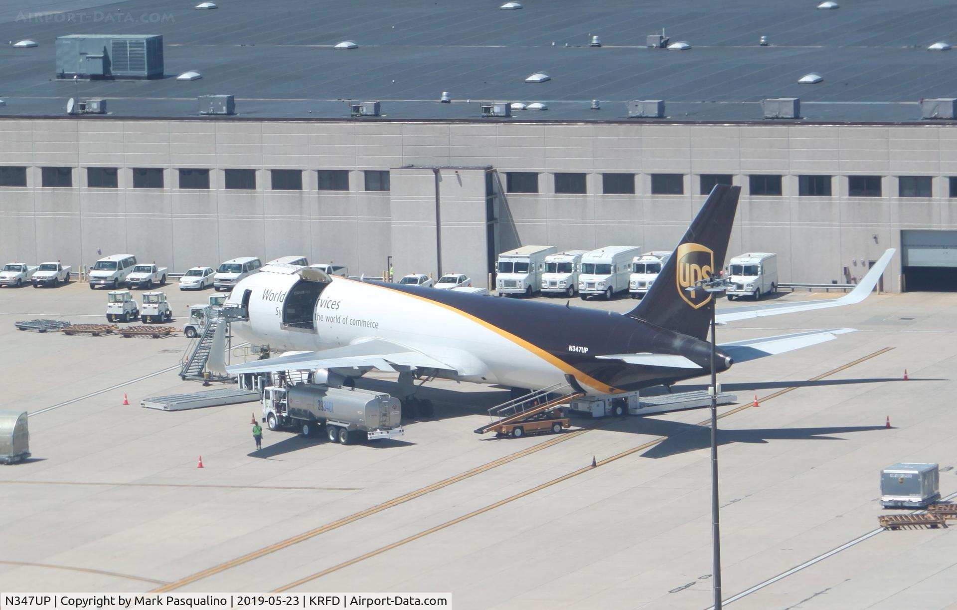 N347UP, 2012 Boeing 767-34A/ER C/N 37871, Boeing 767-34A/ER