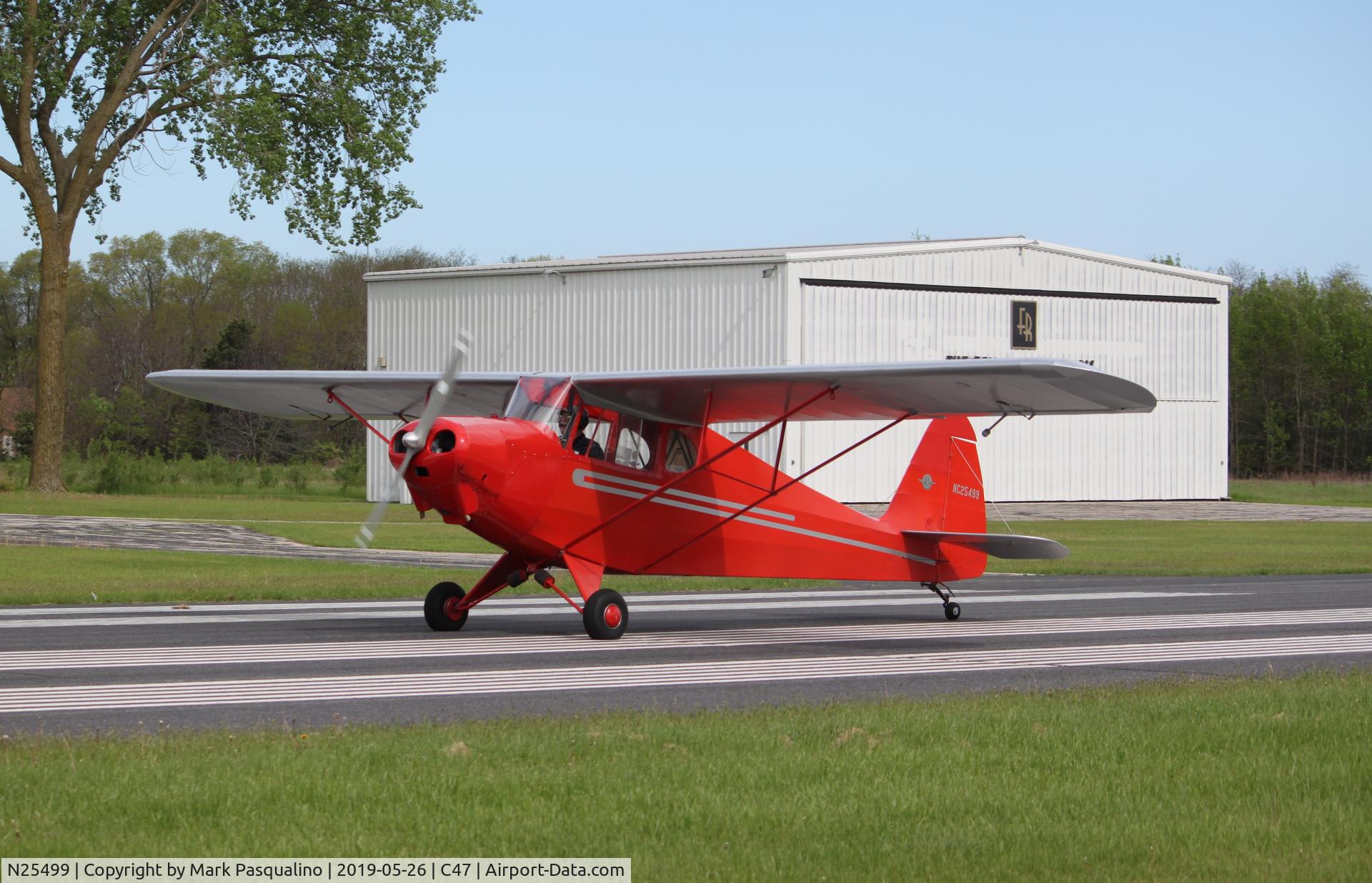 N25499, 1940 Porterfield CP-65 C/N 654, Porterfield CP-65