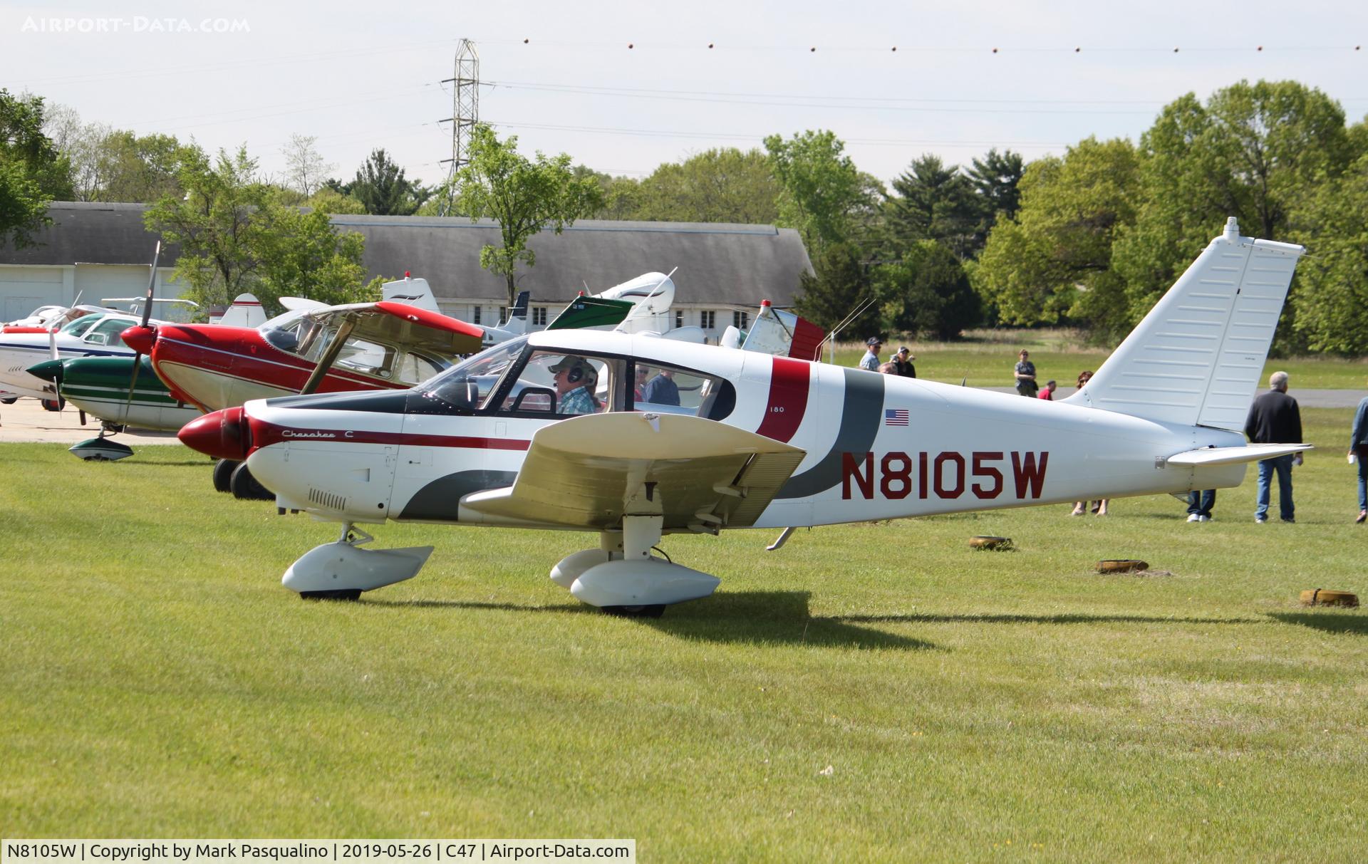N8105W, 1965 Piper PA-28-180 C/N 28-2204, Piper PA-28-180