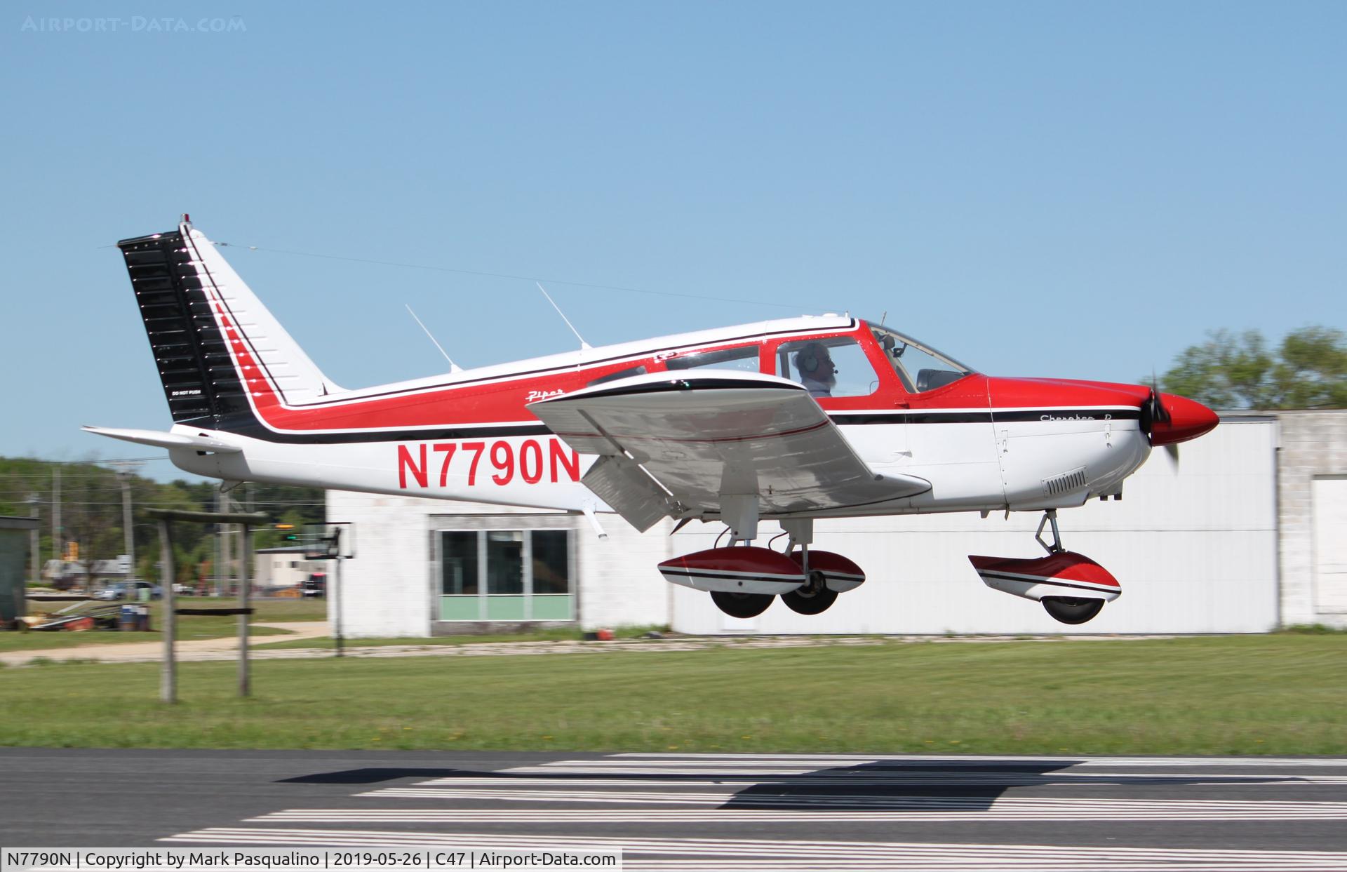 N7790N, 1968 Piper PA-28-180 C/N 28-5238, Piper PA-28-180