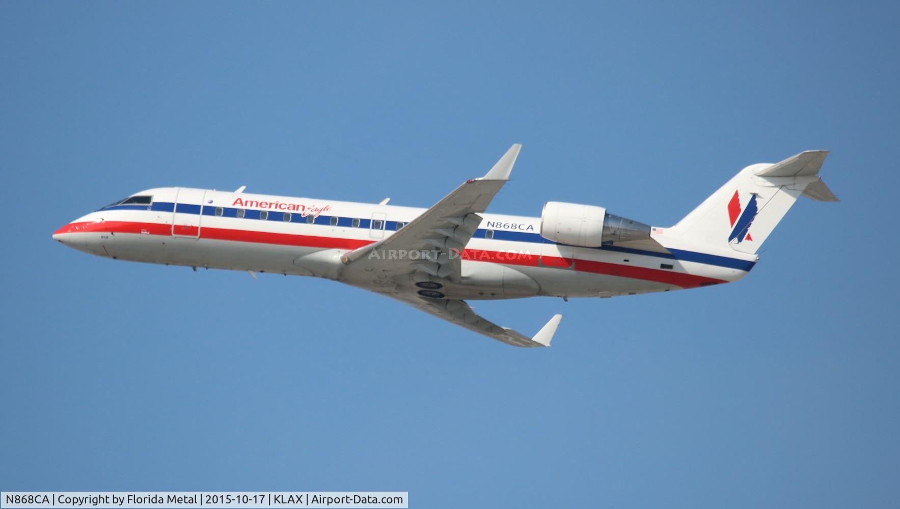 N868CA, 2000 Bombardier CRJ-100ER (CL-600-2B19) C/N 7427, American Eagle