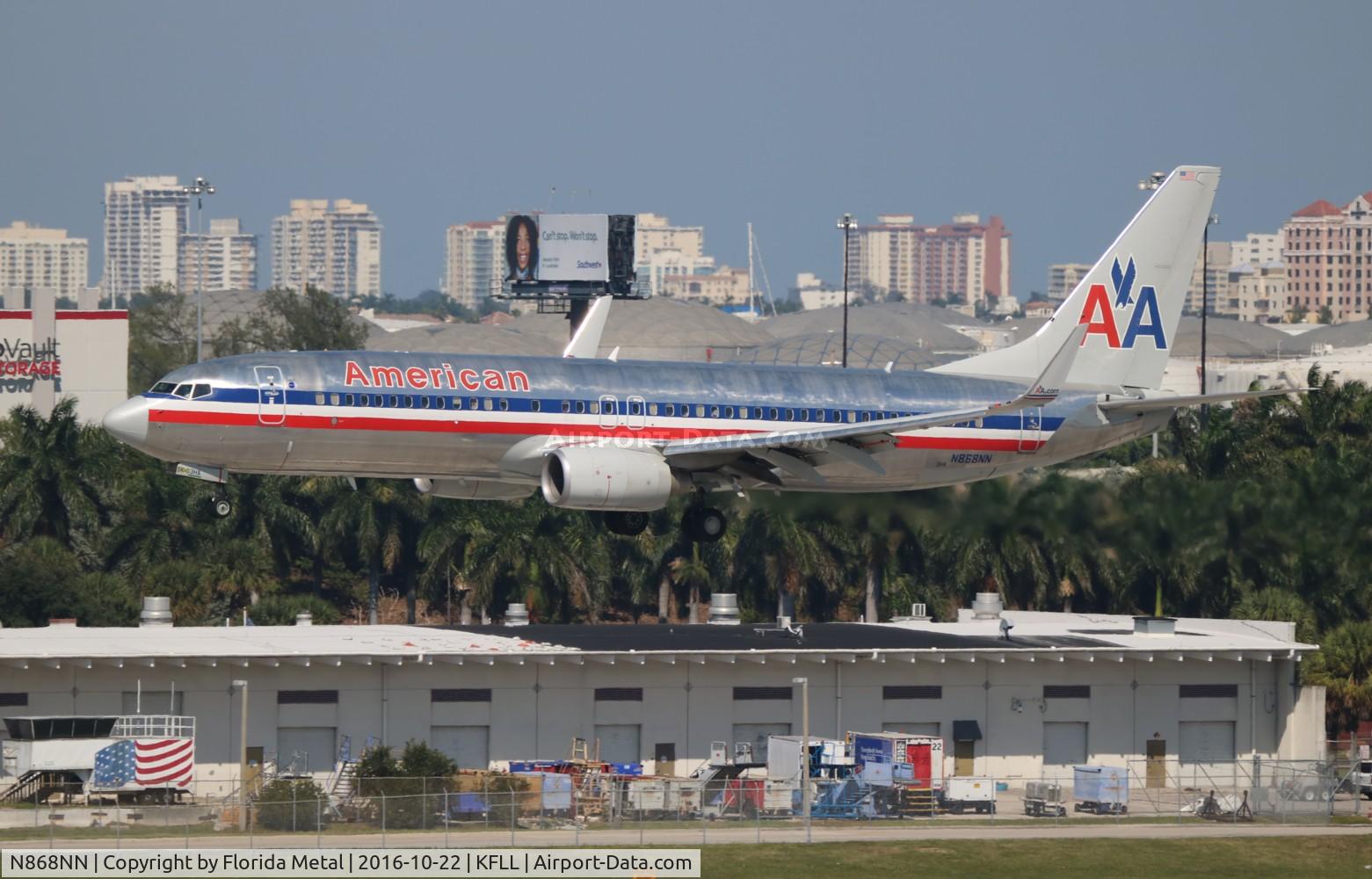 N868NN, 2011 Boeing 737-823 C/N 40763, American