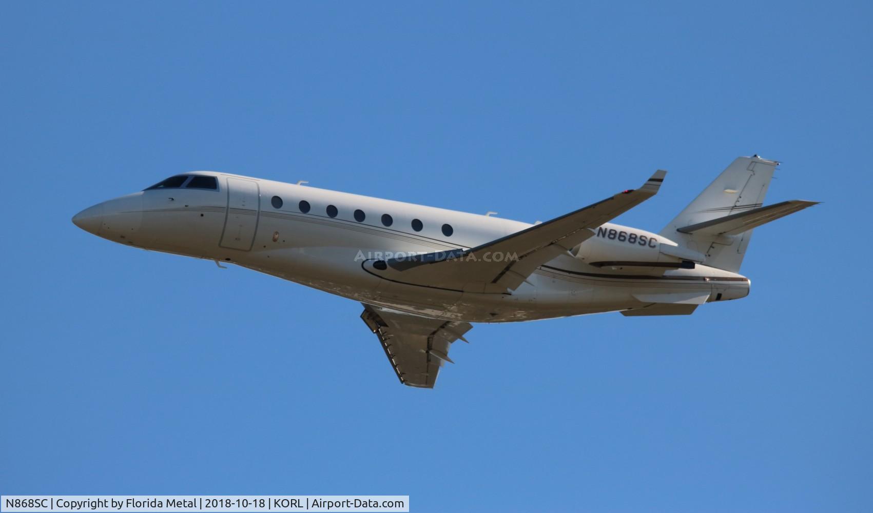 N868SC, 2009 Israel Aerospace Industries Gulfstream 200 C/N 232, Gulfstream 200