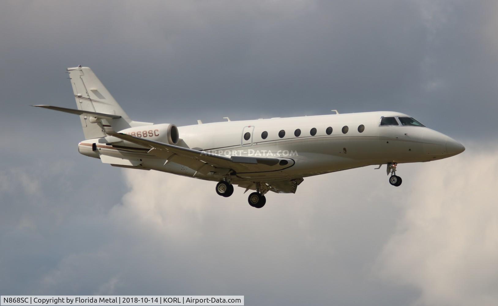 N868SC, 2009 Israel Aerospace Industries Gulfstream 200 C/N 232, Gulfstream 200