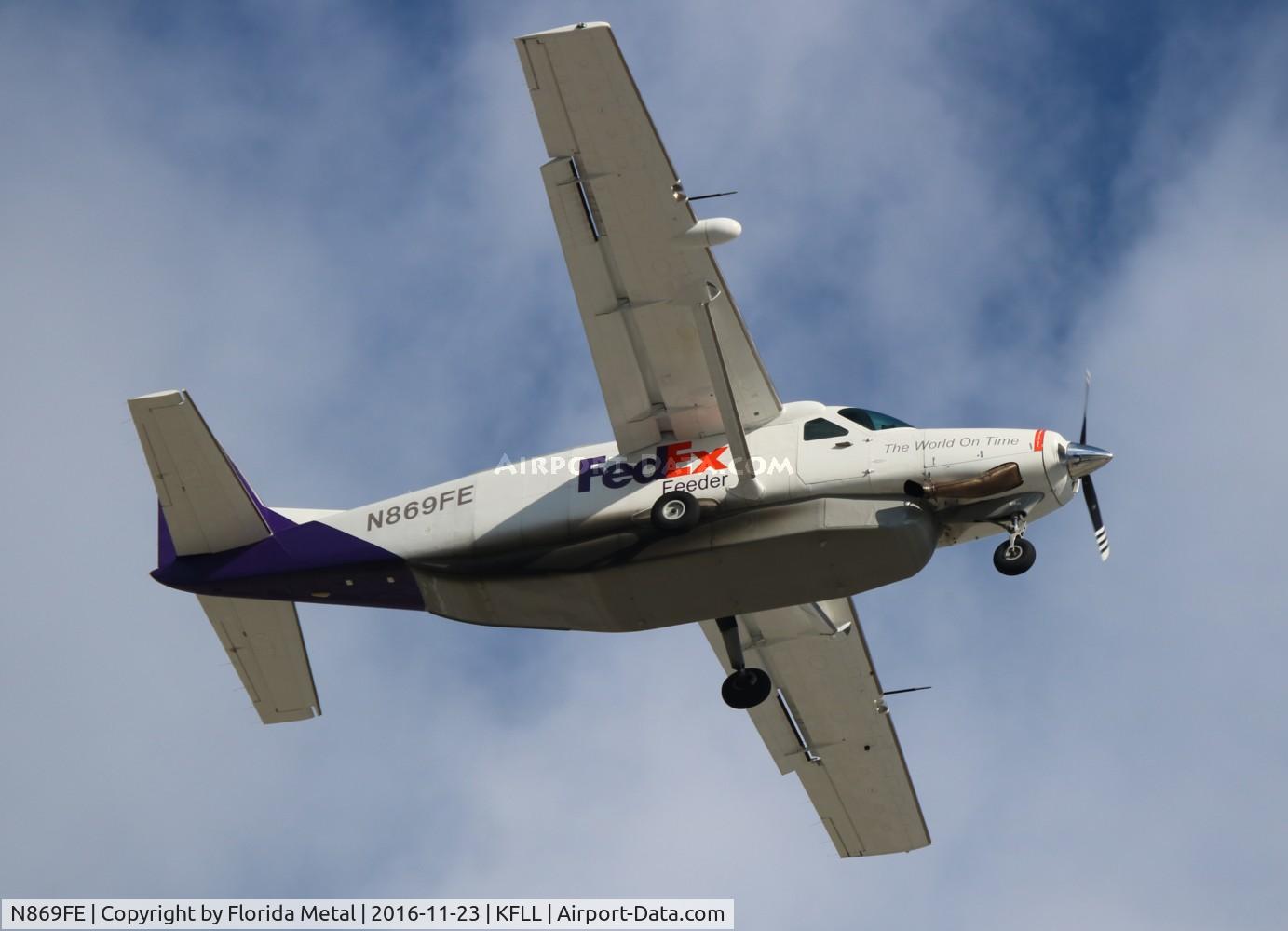 N869FE, 1989 Cessna 208B Super Cargomaster C/N 208B0195, FedEx Express