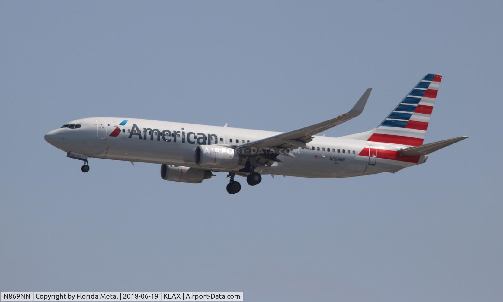 N869NN, 2011 Boeing 737-823 C/N 40764, American 737-823