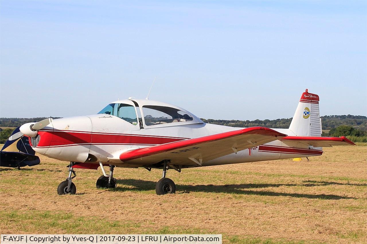 F-AYJF, 1948 Ryan Navion A C/N NAV-4-1269, Ryan Navion, Static display, Morlaix-Ploujean airport (LFRU-MXN) Air show 2017