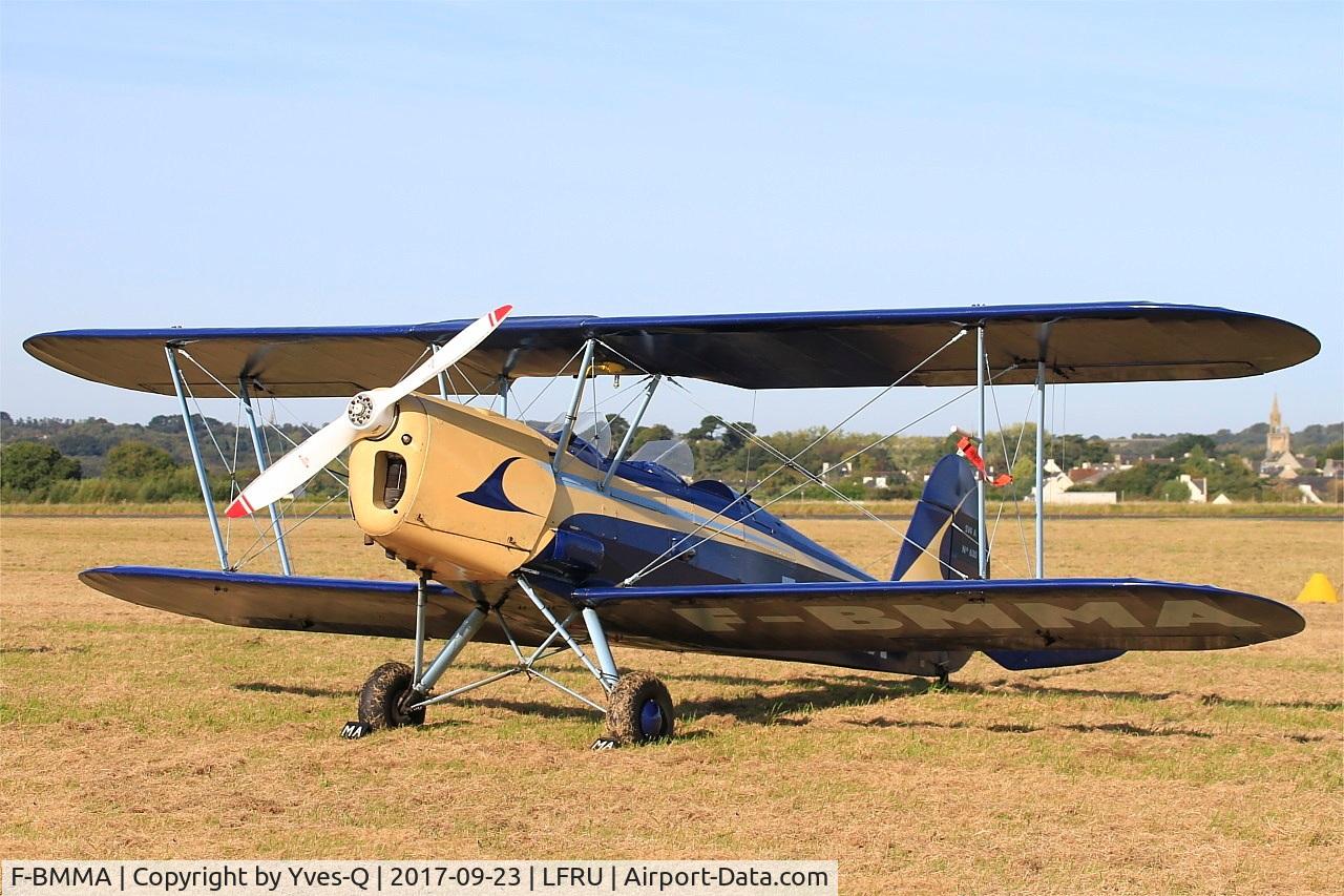 F-BMMA, Stampe-Vertongen SV-4A C/N 630, Stampe-Vertongen SV-4A, Static display, Morlaix-Ploujean airport (LFRU-MXN) air show 2017