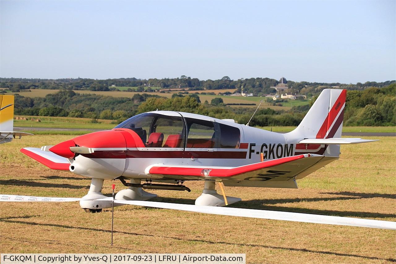 F-GKQM, Robin DR-400-120 Dauphin 2+2 C/N 2057, Robin DR.400-120 Dauphin, Static display, Morlaix-Ploujean airport (LFRU-MXN) air show 2017