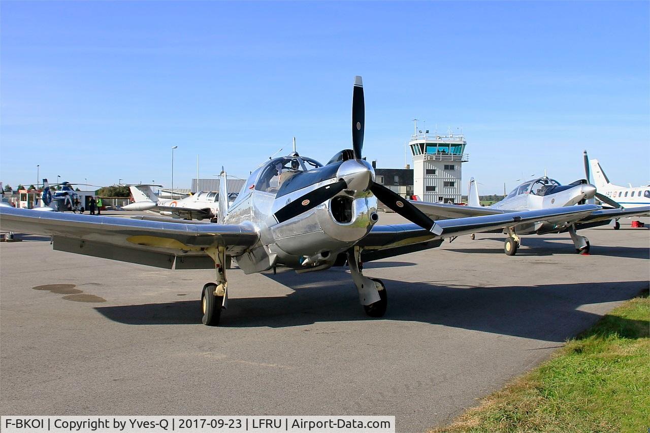 F-BKOI, Morane-Saulnier MS-733 Alcyon C/N 74, Morane-Saulnier MS-733 Alcyon, Static display, Morlaix-Ploujean airport (LFRU-MXN) Air show 2017