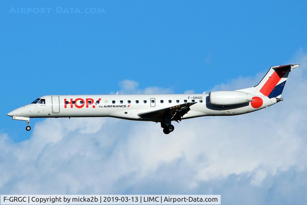 F-GRGC, 1997 Embraer EMB-145EU (ERJ-145EU) C/N 145012, Landing