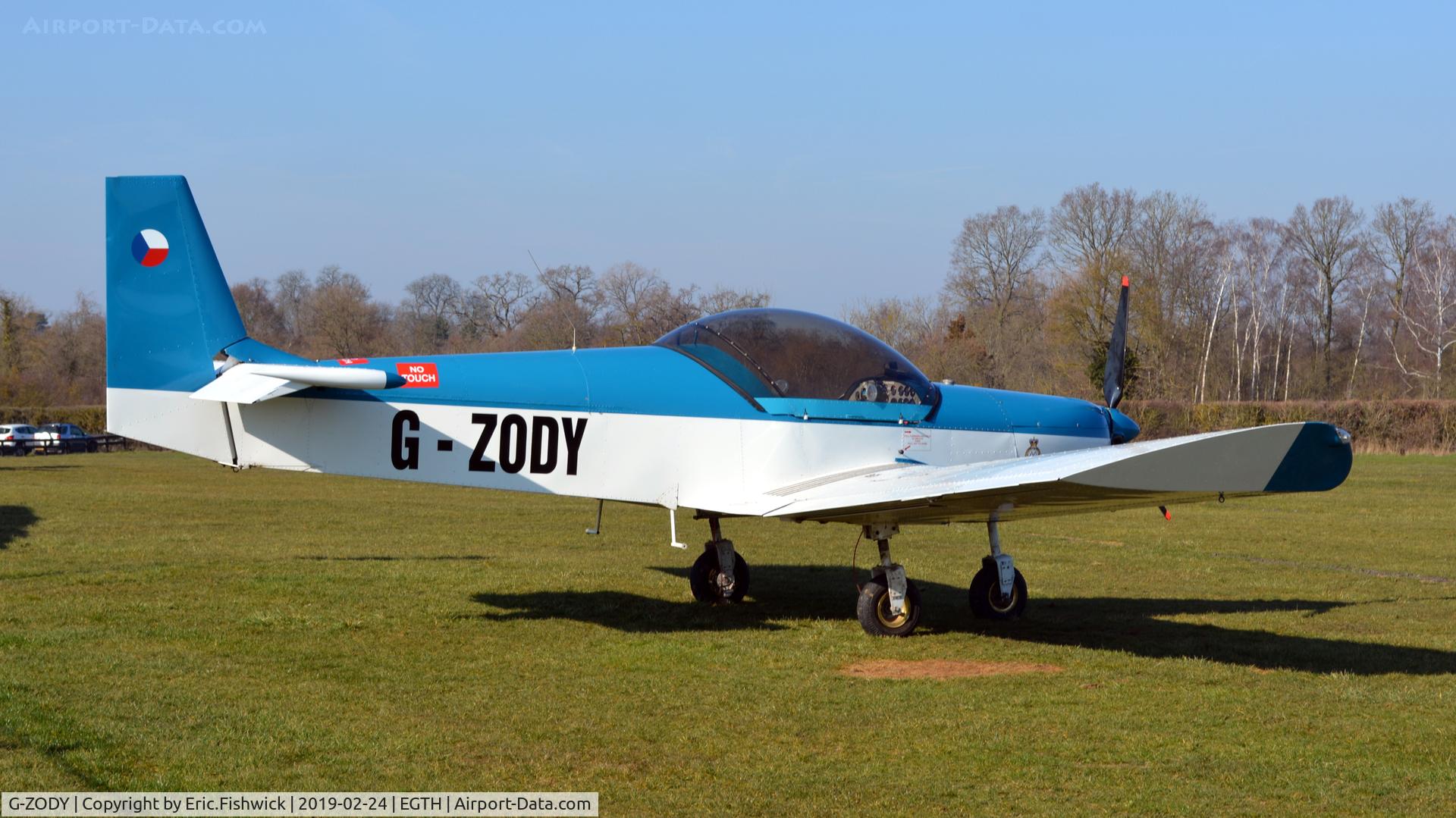 G-ZODY, 2005 Zenair CH-601UL Zodiac C/N PFA 162A-14239, 2. G-ZODY visiting the Shuttleworth Collection, Feb. 2019.
