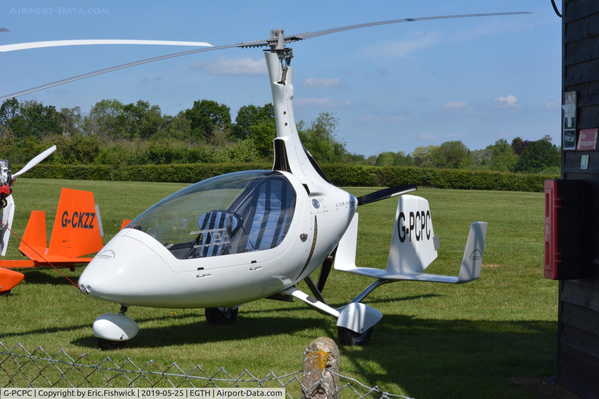 G-PCPC, 2015 Rotorsport UK Calidus C/N RSUK/CALS/026, 3. G-PCPC at the British Rotor Association annual gathering at the Shuttleworth Collection, May. 2019.