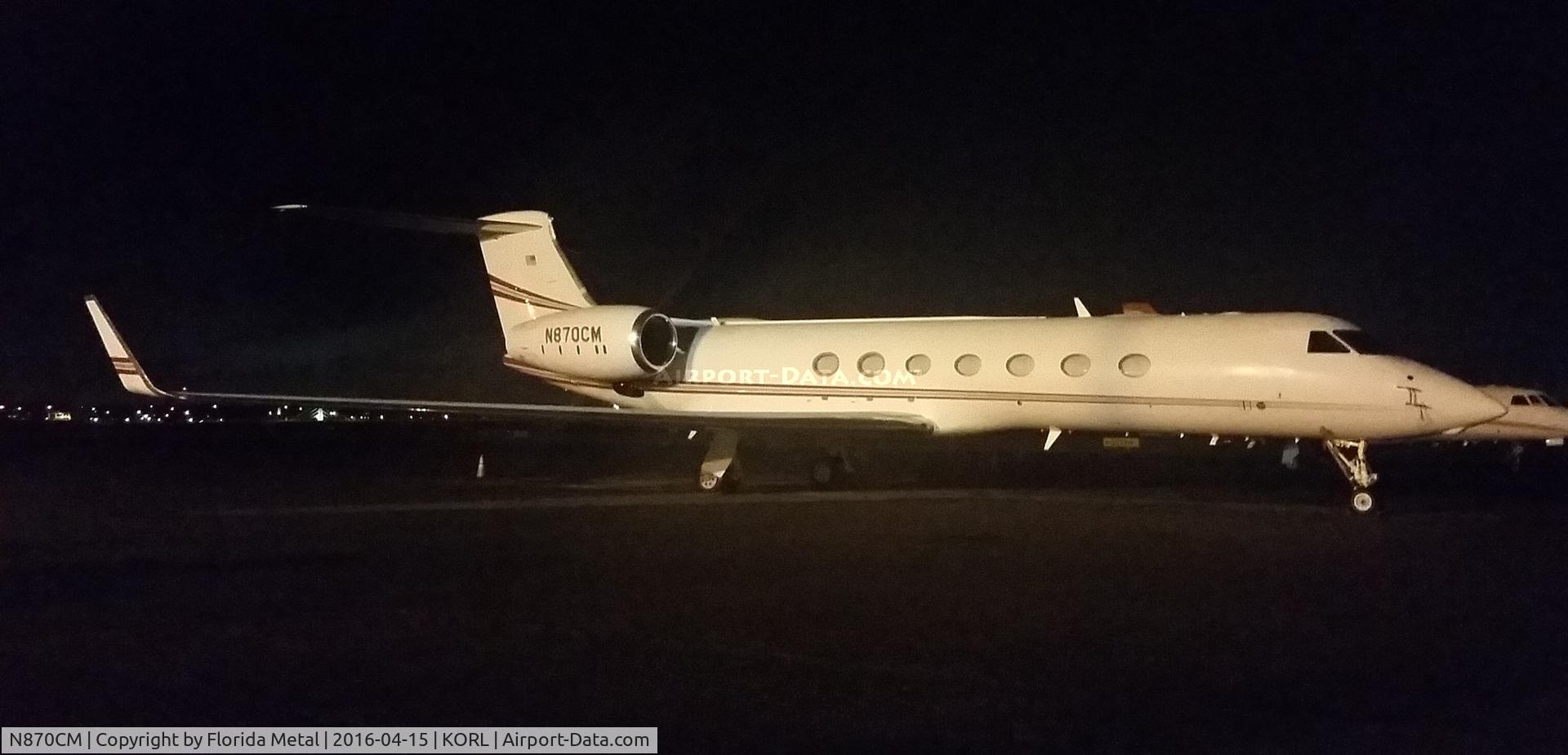 N870CM, 2005 Gulfstream Aerospace GV-SP (G550) C/N 5076, Gulfstream 550