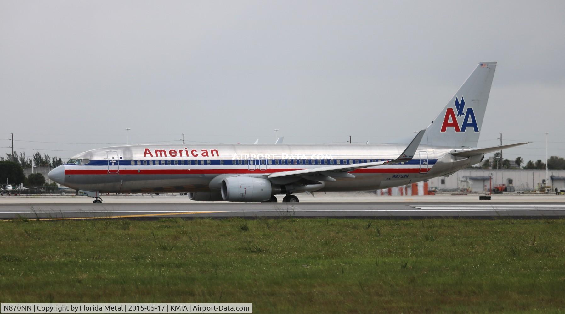 N870NN, 2011 Boeing 737-823 C/N 40765, American