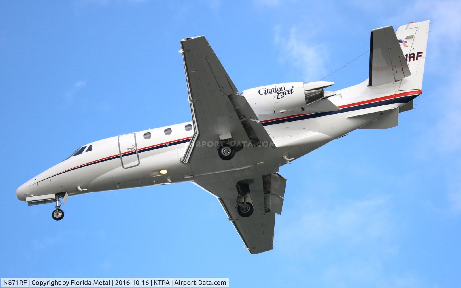 N871RF, 2001 Cessna 560XL Citation Excel C/N 560-5219, Citation Excel