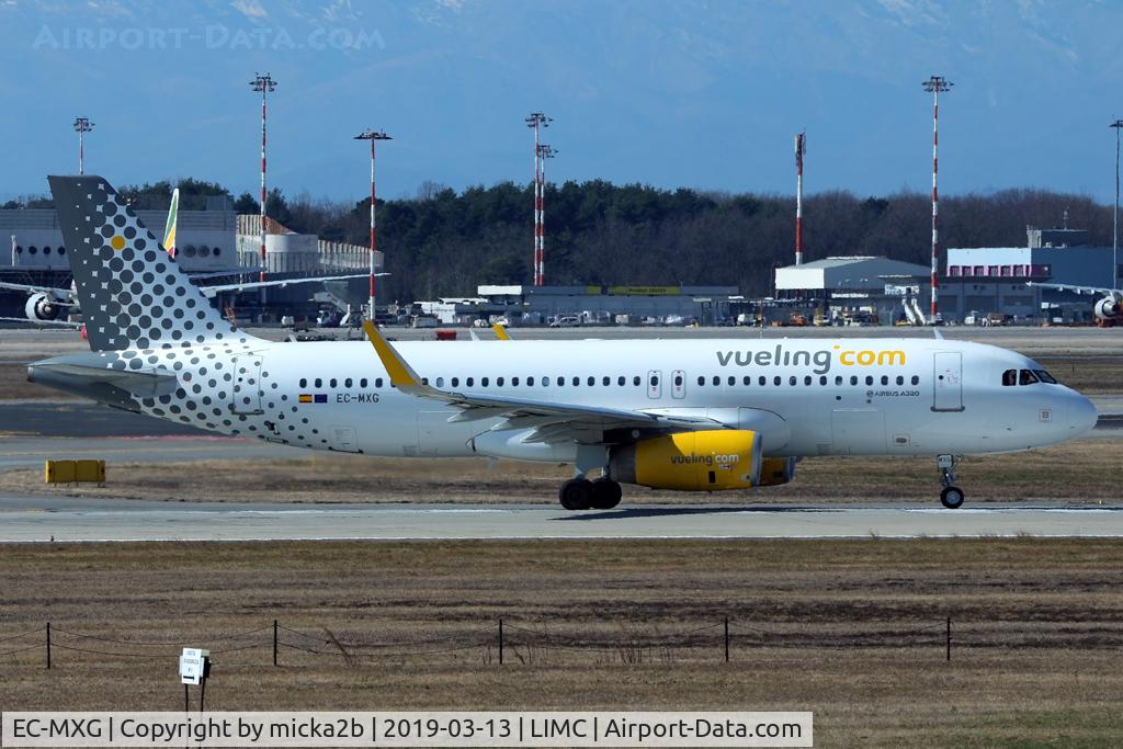EC-MXG, 2018 Airbus A320-232 C/N 8192, Taxiing