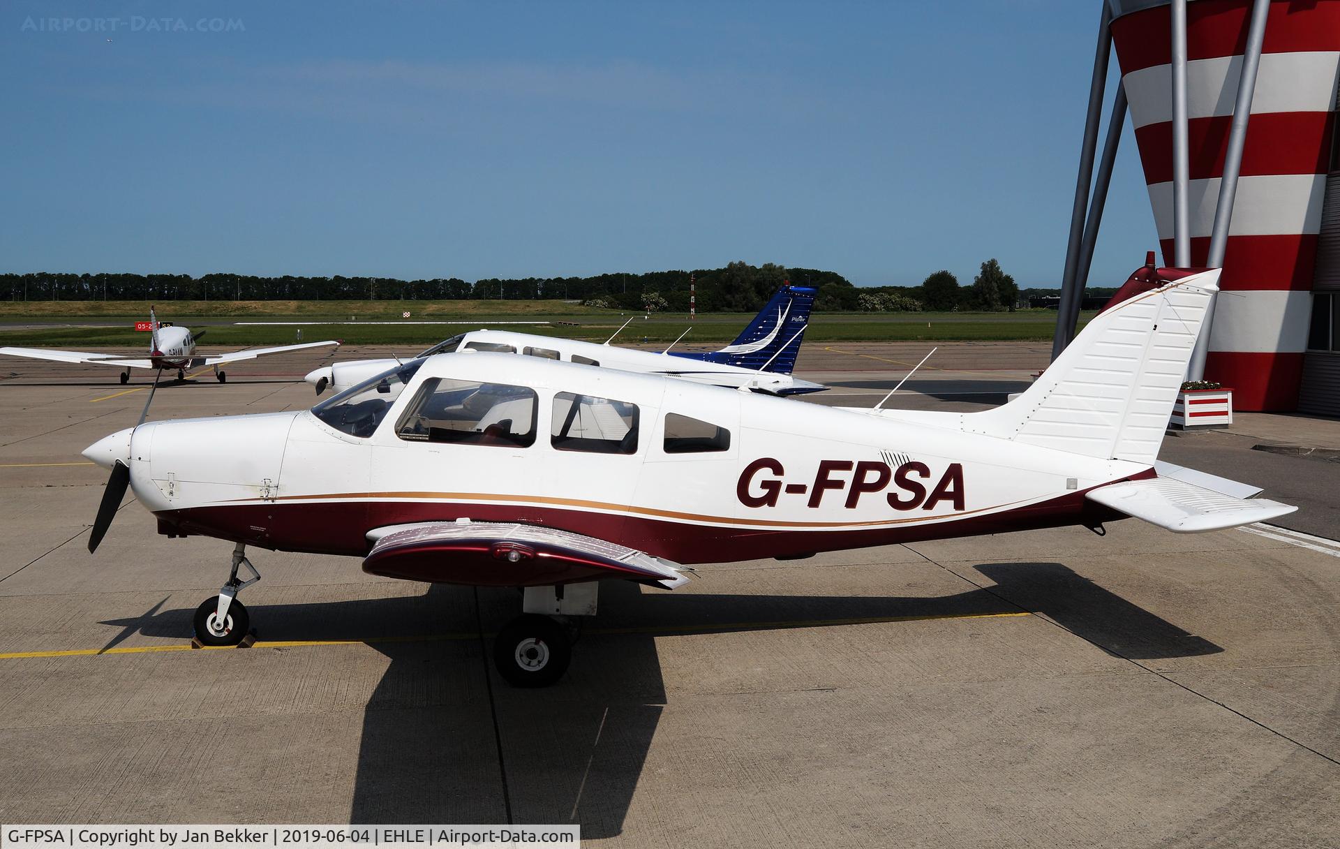 G-FPSA, 1986 Piper PA-28-161 Cherokee Warrior II C/N 28-8616038, Lelystad Airport