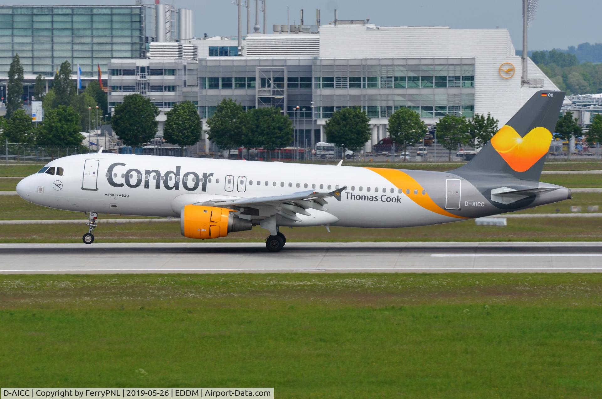 D-AICC, 1998 Airbus A320-212 C/N 0809, Arrival of Condor A320