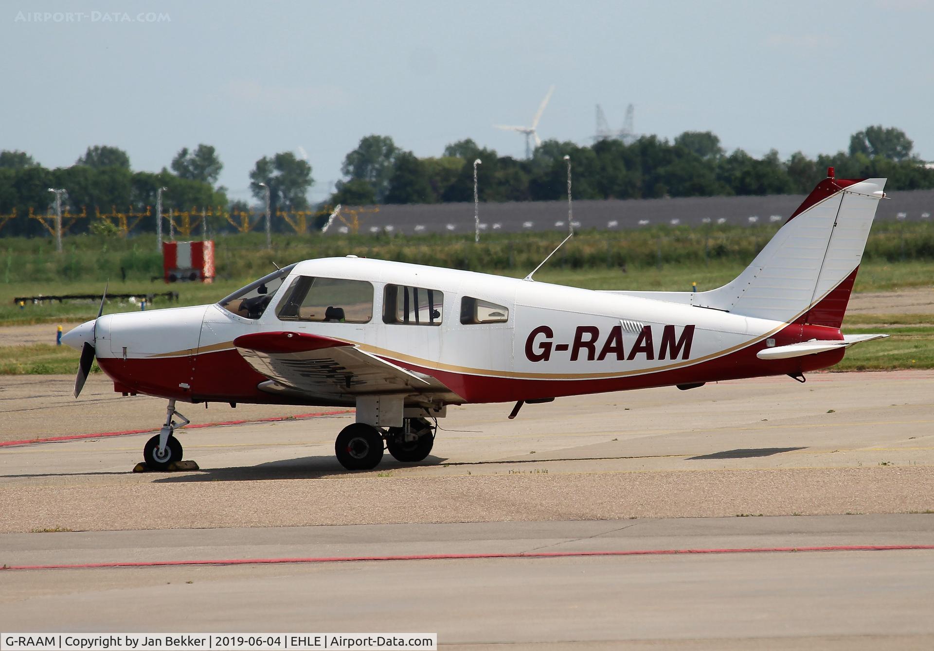 G-RAAM, 1980 Piper PA-28-161 Cherokee Warrior II C/N 28-8016276, Lelystad Airport