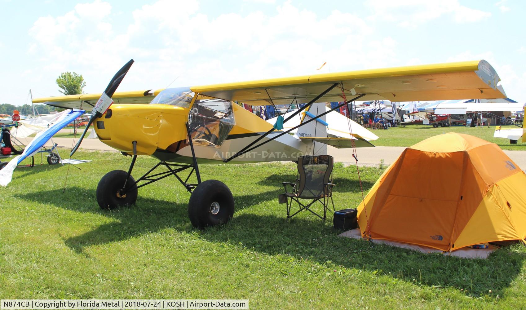 N874CB, 2015 Just Aircraft JA30 Superstol C/N JA403-08-14, Superstol