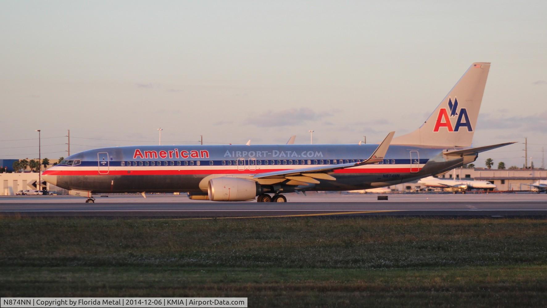 N874NN, 2011 Boeing 737-823 C/N 31129, American