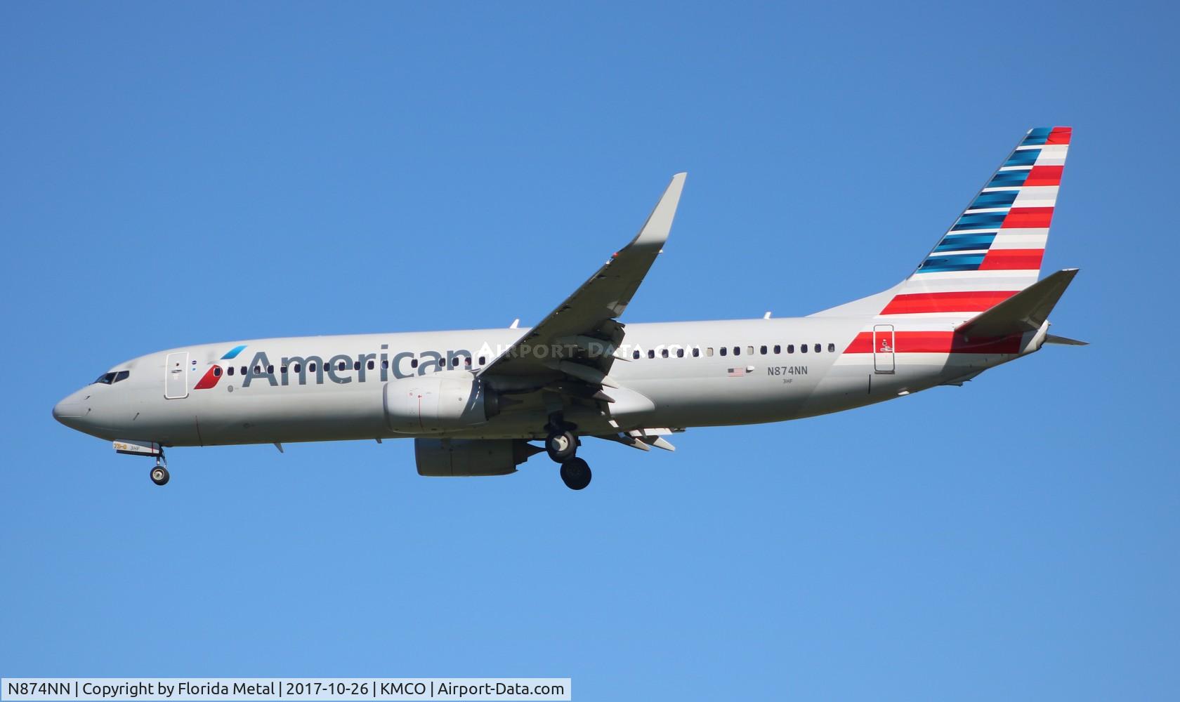 N874NN, 2011 Boeing 737-823 C/N 31129, American 737-823
