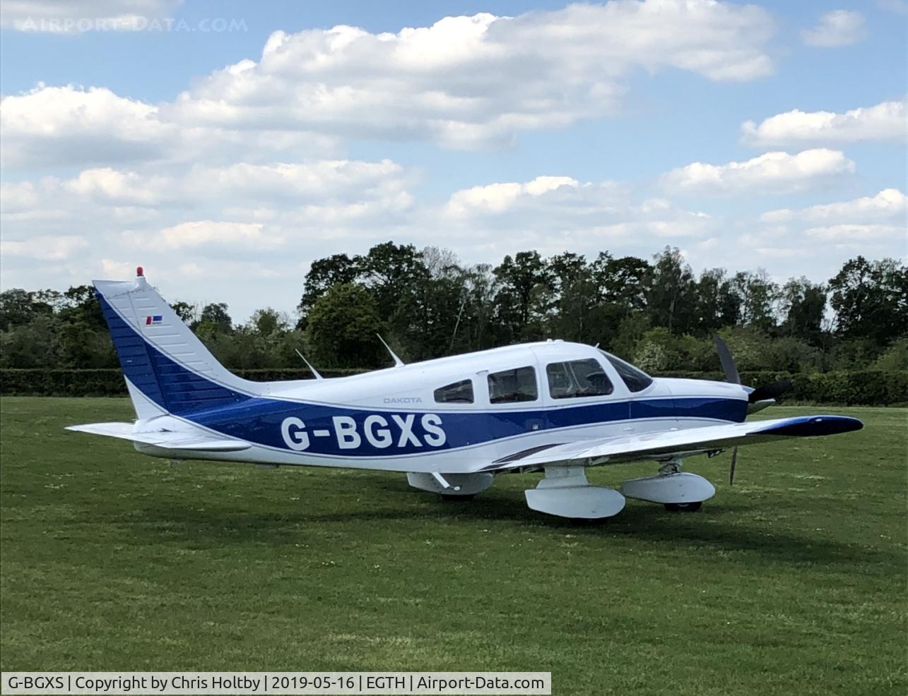 G-BGXS, 1979 Piper PA-28-236 Dakota Dakota C/N 28-7911198, At Old Warden in its new livery.