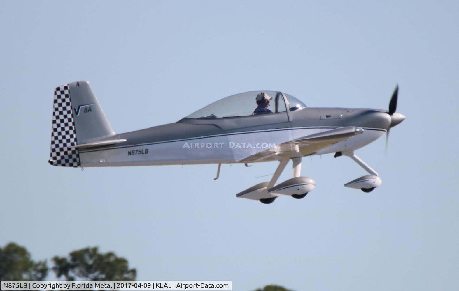 N875LB, Vans RV-8A C/N 81796, Vans RV-8A