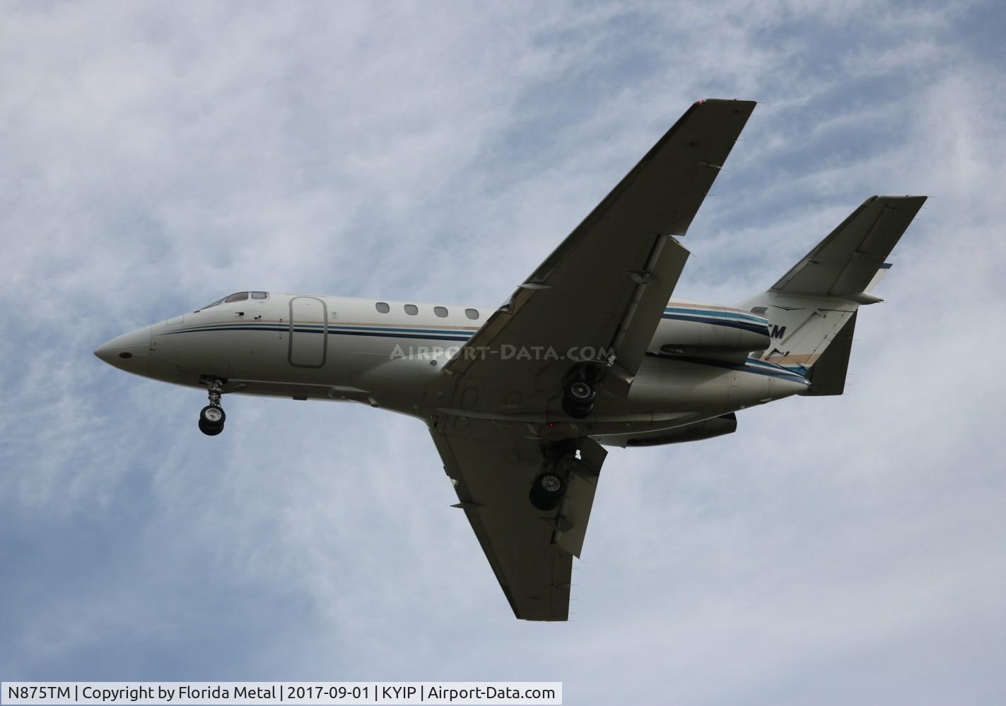 N875TM, 2001 Raytheon Hawker 800XP C/N 258523, Hawker 800XP