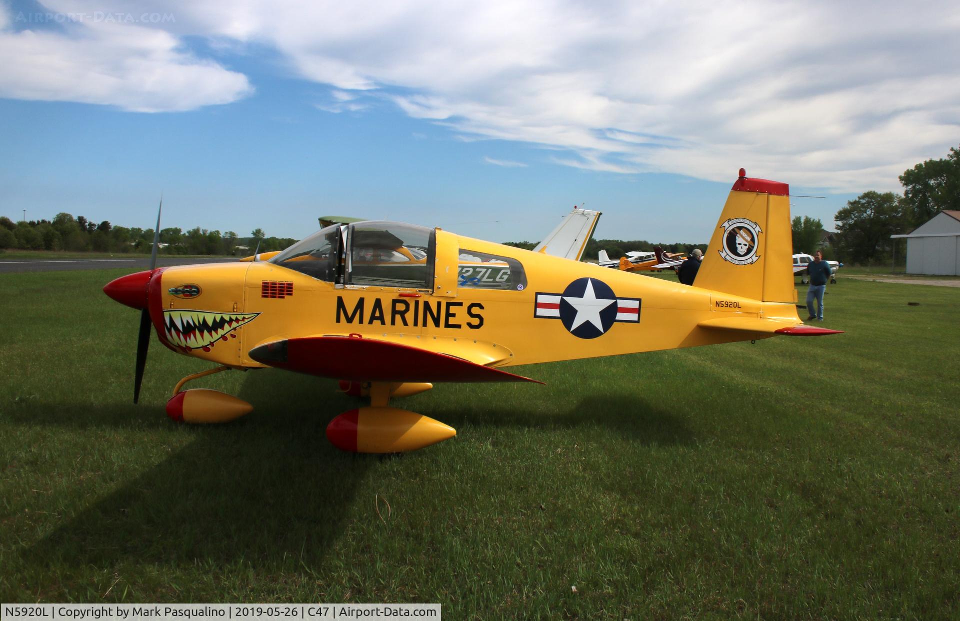 N5920L, 1969 American AA-1 Yankee C/N AA1-0220, American AA-1