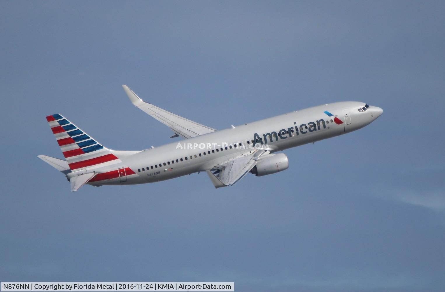 N876NN, 2011 Boeing 737-823 C/N 40767, American 737-823