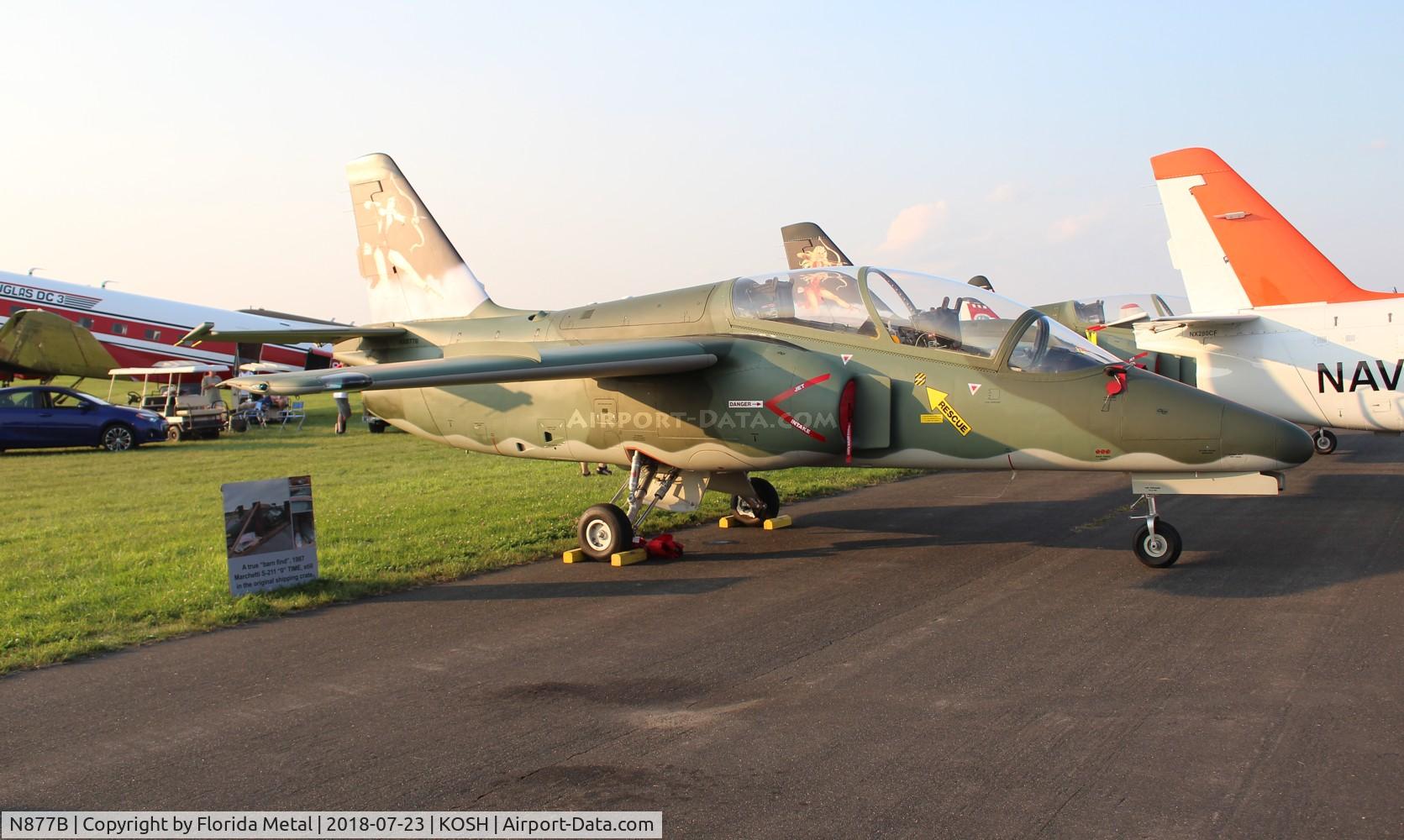 N877B, SIAI-Marchetti S-211 C/N 46/08-004, S-211