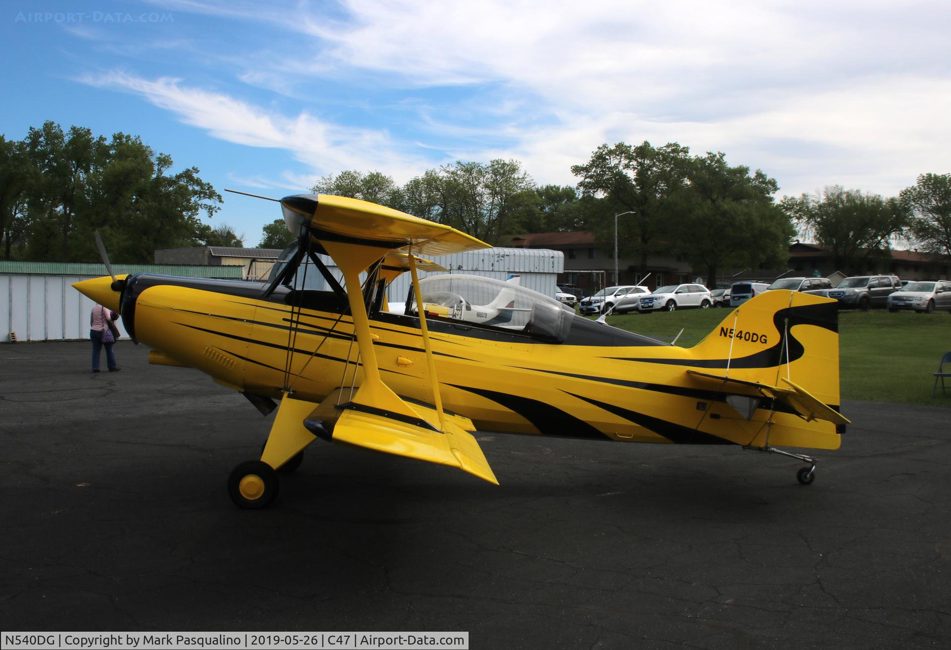 N540DG, 2008 Steen Skybolt C/N DG001, Skybolt