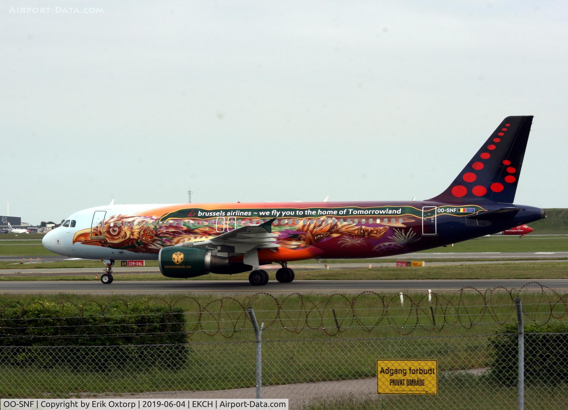 OO-SNF, 2006 Airbus A320-214 C/N 2810, OO-SNF landed rw 04L