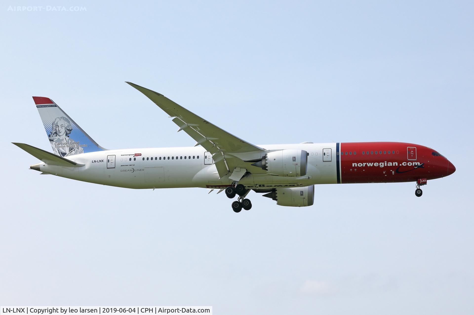 LN-LNX, 2017 Boeing 787-9 Dreamliner C/N 38756, Copenhagen 4.6.2019