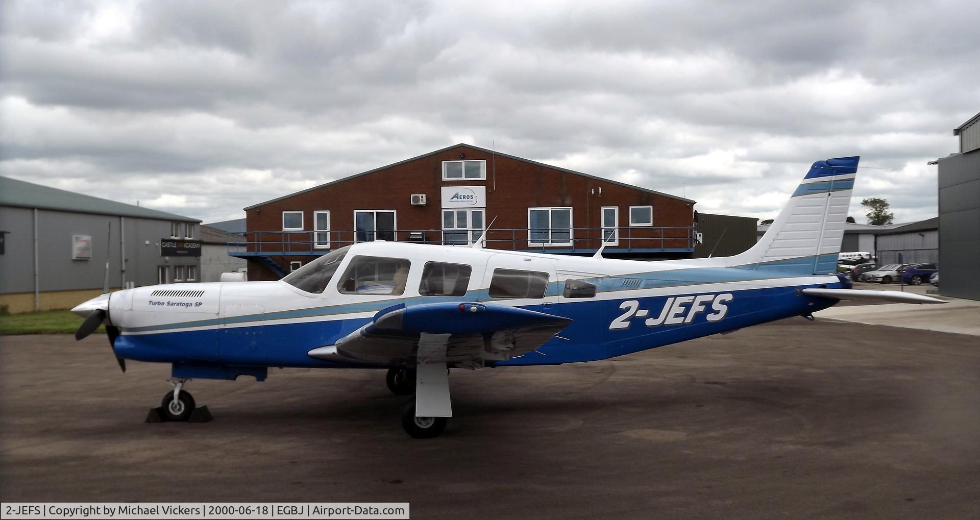 2-JEFS, 1987 Piper PA-32R-301 Saratoga C/N 3229003, Staverton
