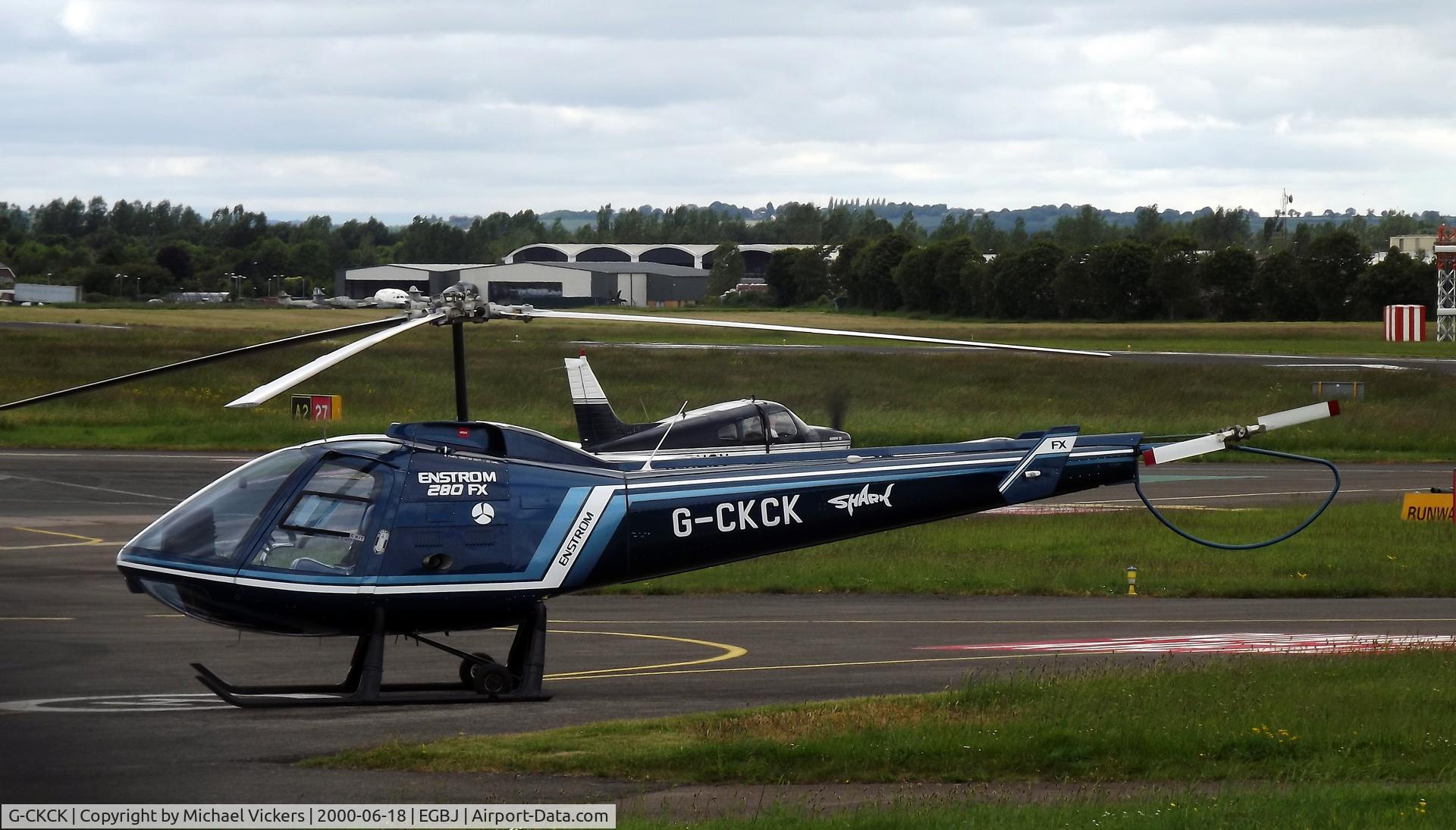 G-CKCK, 1992 Enstrom 280FX Shark C/N 2071, Staverton