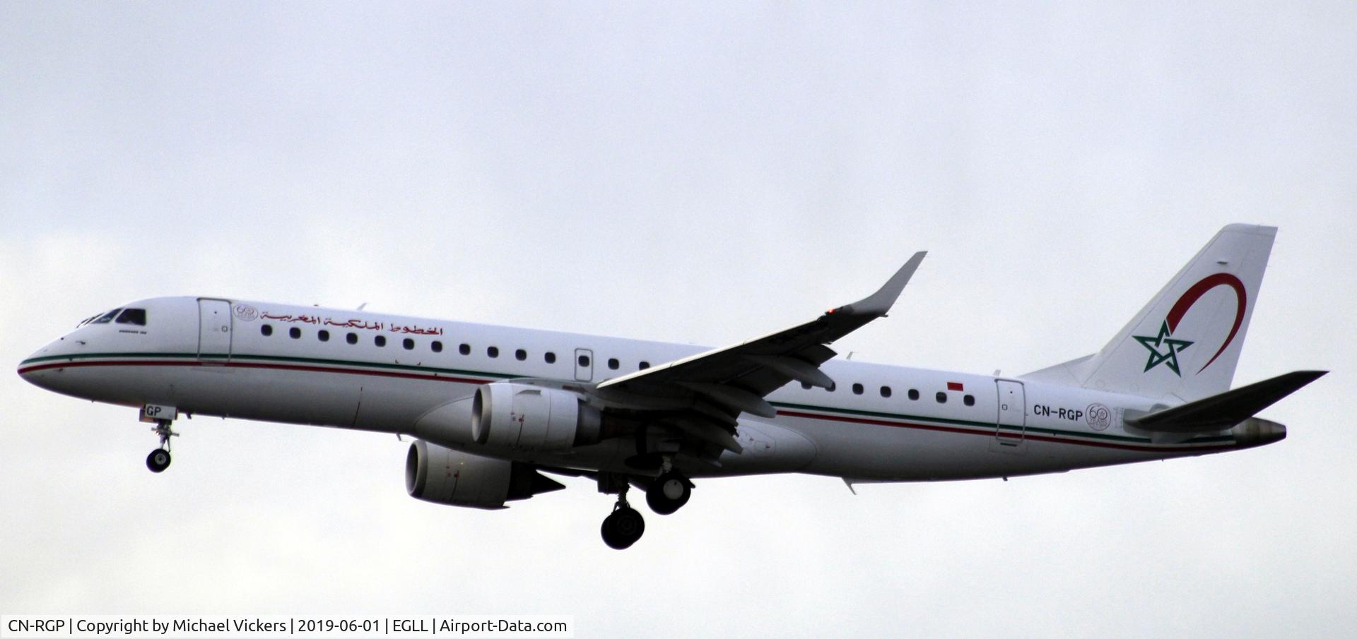 CN-RGP, 2014 Embraer ERJ-190AR C/N 19000681, Landing 27R