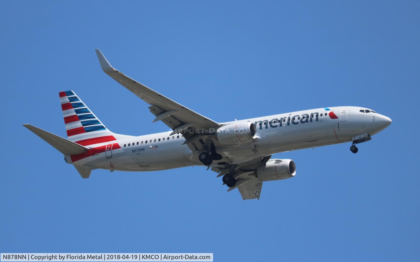 N878NN, 2011 Boeing 737-823 C/N 40768, American 737-823